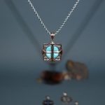 silver cross turquoise